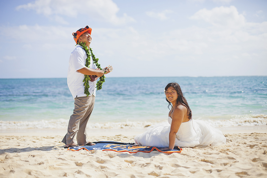 KANEOHE, HAWAII – Kualoa Ranch – Kim & Joe