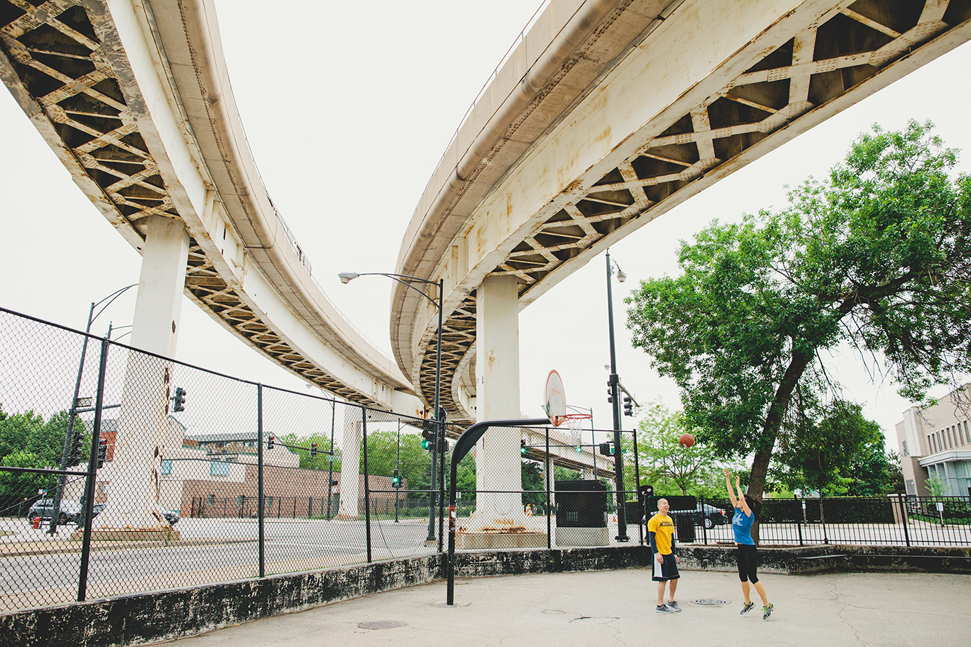 JULIE & MARCUS – neighborhood hopping, college basketball rivalries, nothing but love – chicago