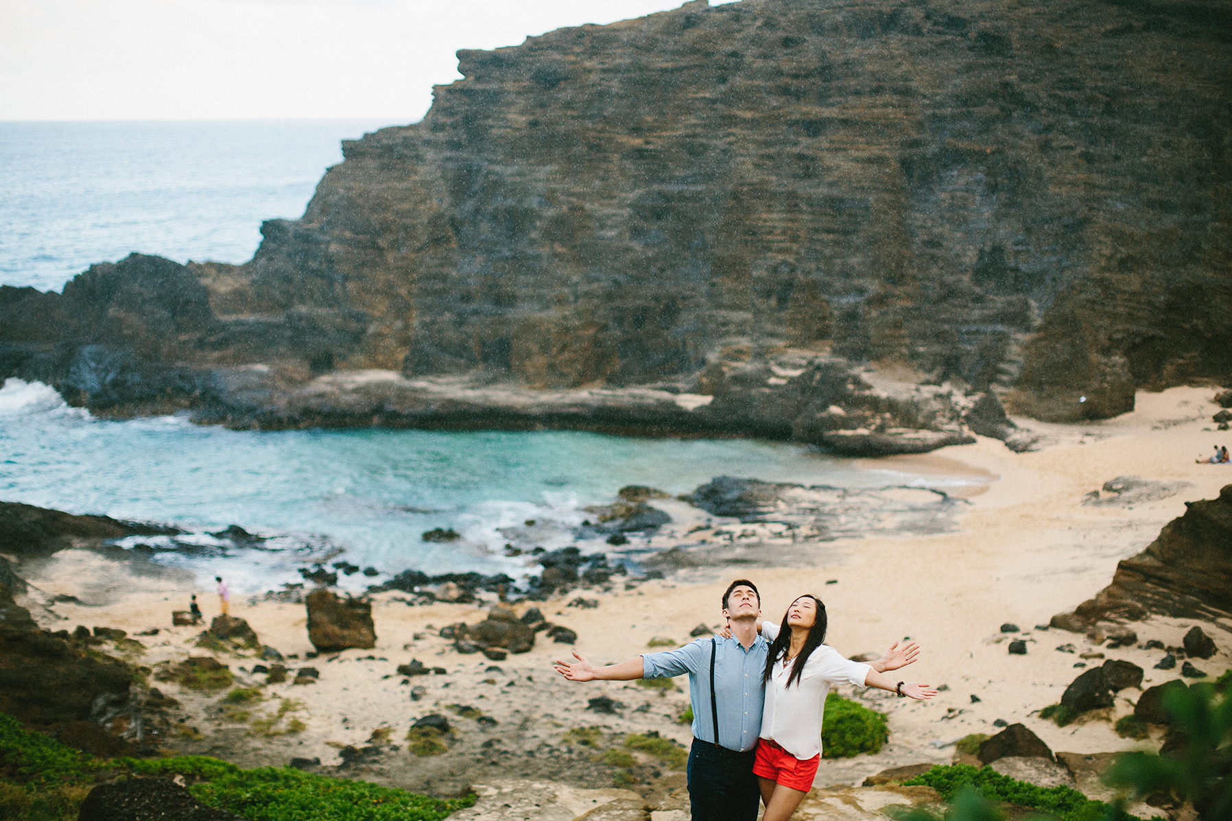 HONOLULU, Hawaii – Makapu’u Lookout – Halona Beach Cove – Tantalus Drive – Jennifer & Brandon – Day After Session