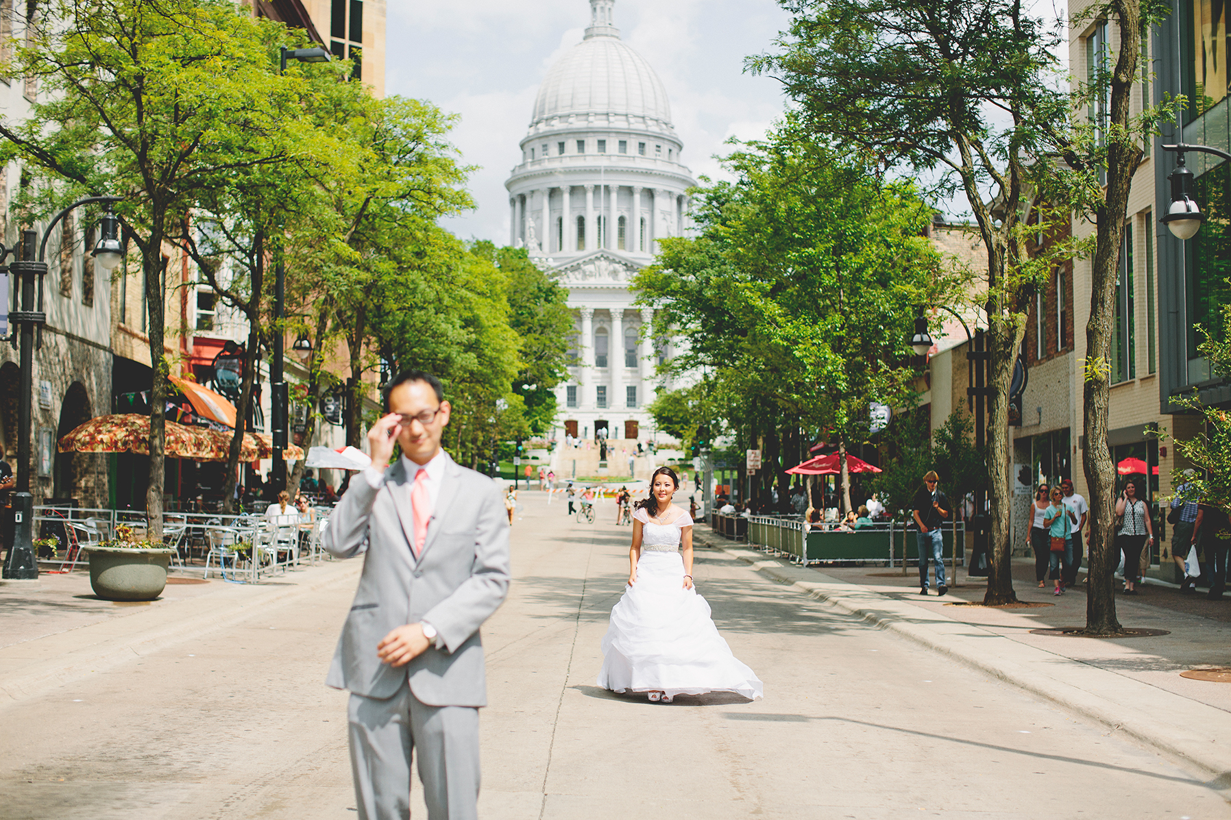 MADISON, WI – Overture Hall – Xis & Chris Wedding