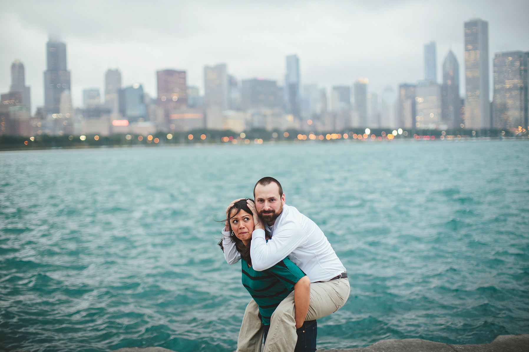 River North – Downtown – Chicago, IL – Lily & Joe Engagement