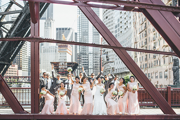 JW Marriot – Saint Peter’s Church – Chicago Downtown Pazzo’s 311 Wedding – Cheryl & Andrew