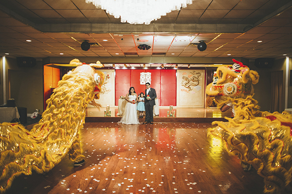 Furama Restaurant – Tea Ceremony – Lion Dance – Jessica & Edward Wedding