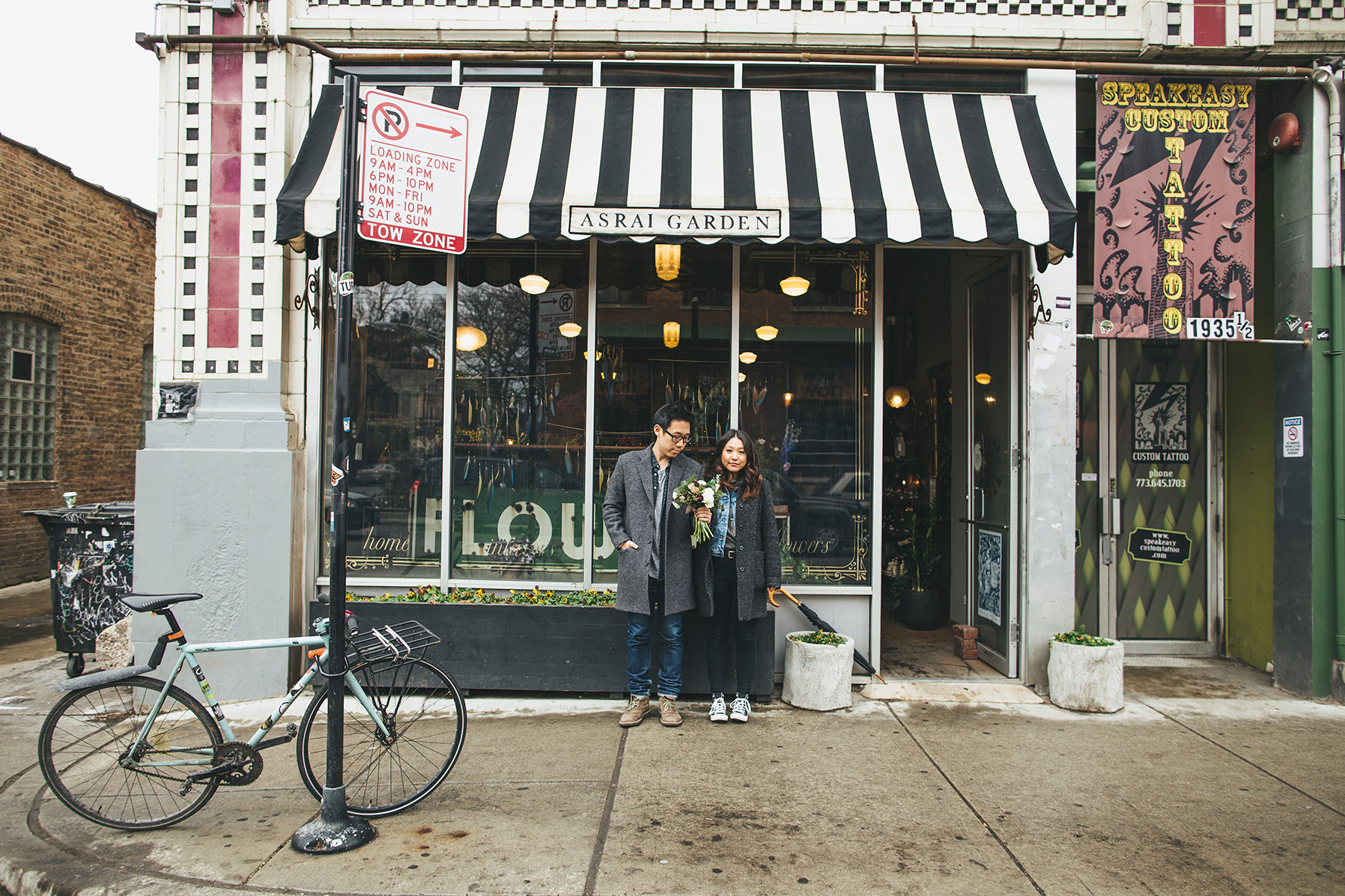 Asrai Garden – Jeni’s Ice Cream – Avec Restaurant  – Kirstin & David Engagement