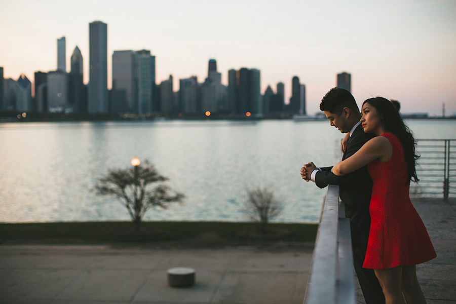 Abet & Jeff – Pilsen – Taqueria Los Comales – Downtown Chicago – Engagement