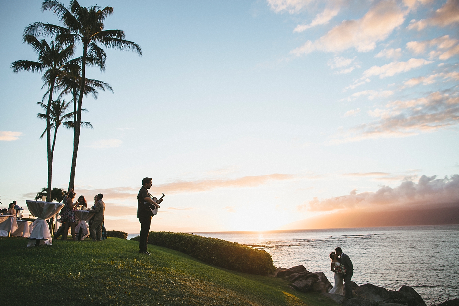 Lahaina, Maui, HI – Merriman’s Kapalua – Christine & Andrew Wedding