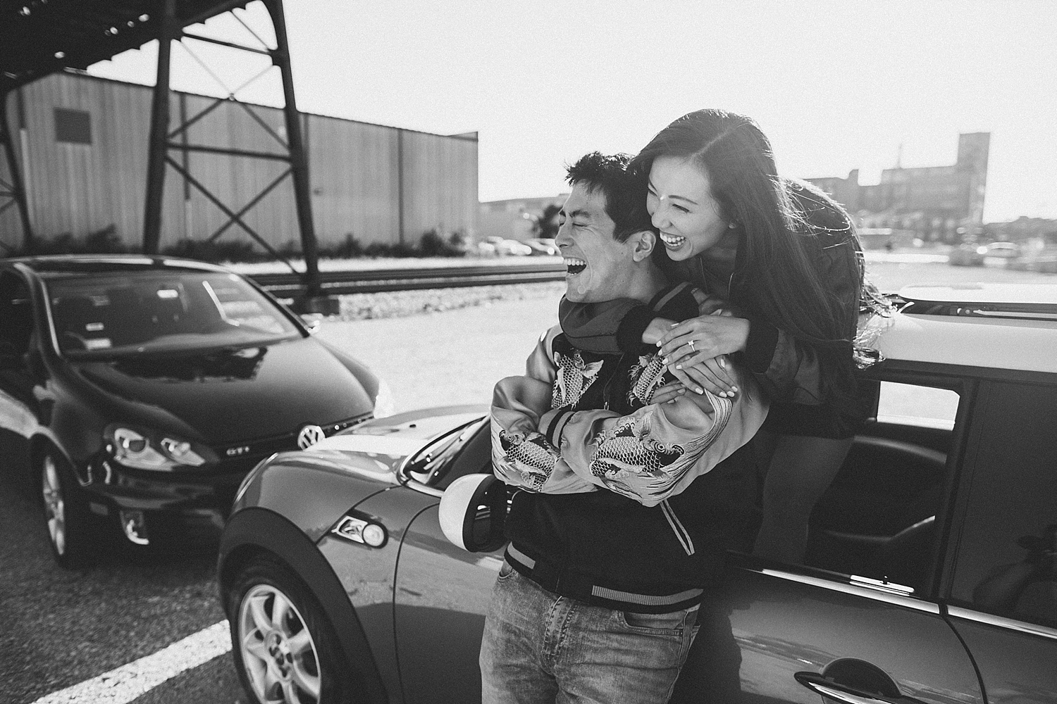 Downtown Chicago, West Loop – Jun & Kaz Portraits