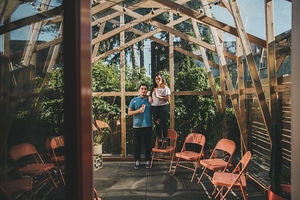 Washington Park Arboretum – Frankie & Jo’s Ice Cream – Seattle, WA – Sarah & Chris Engagement Portraits