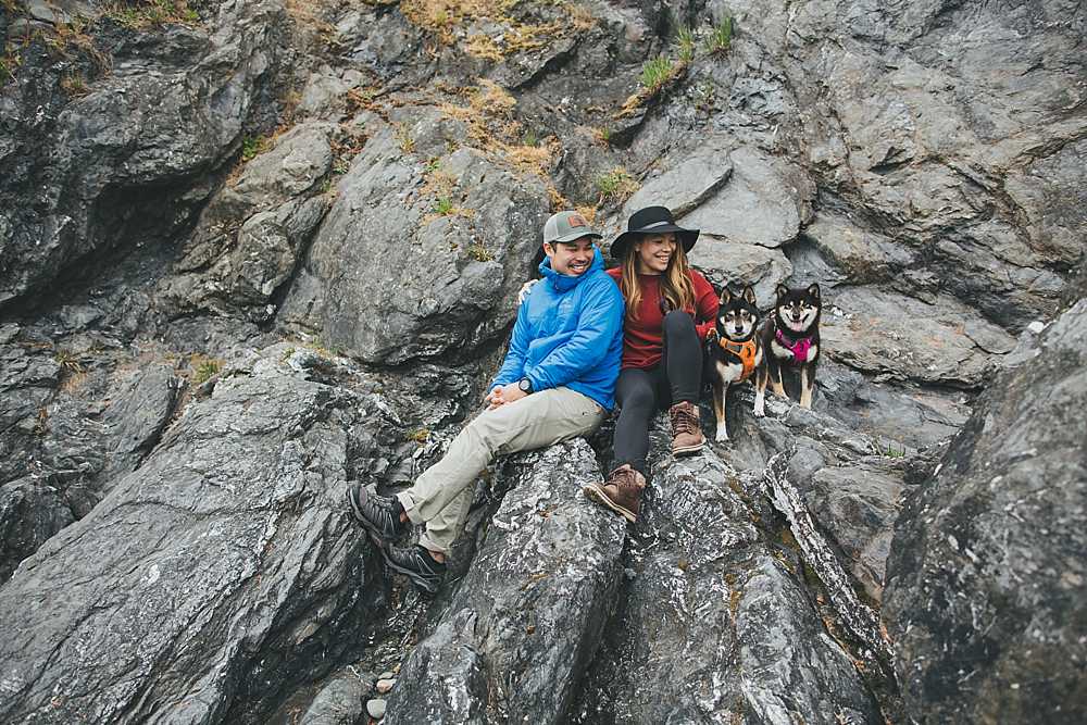 Deception Pass State Park – Washington – Christine & Andrew Portraits