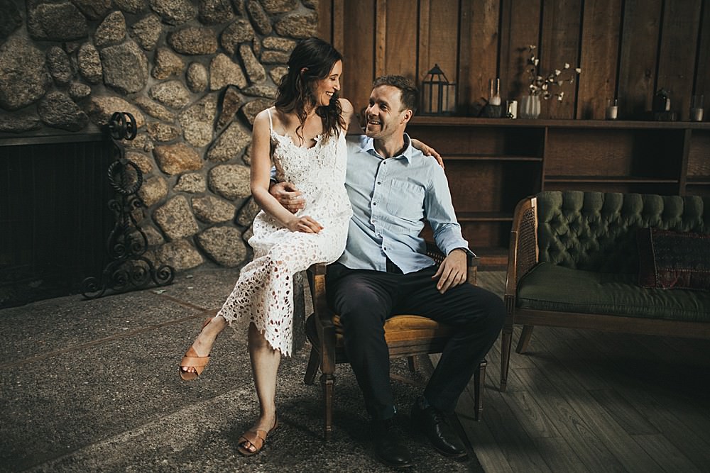 Sequoia Retreat Center Welcome Dinner – SF Bay Area Wedding – Arielle & Joe